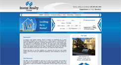 Desktop Screenshot of investrealtygroup.com