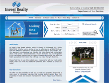 Tablet Screenshot of investrealtygroup.com